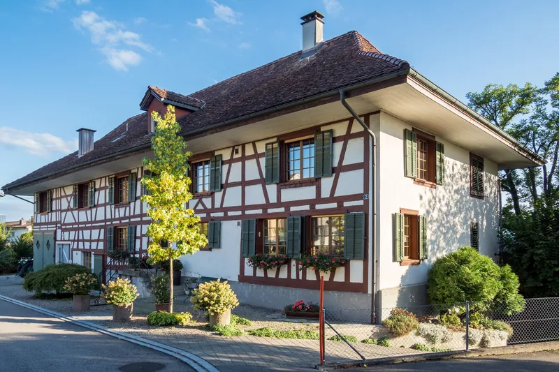 Das Riegelhaus an der Oberdorfstrasse 2 in Wigoltingen